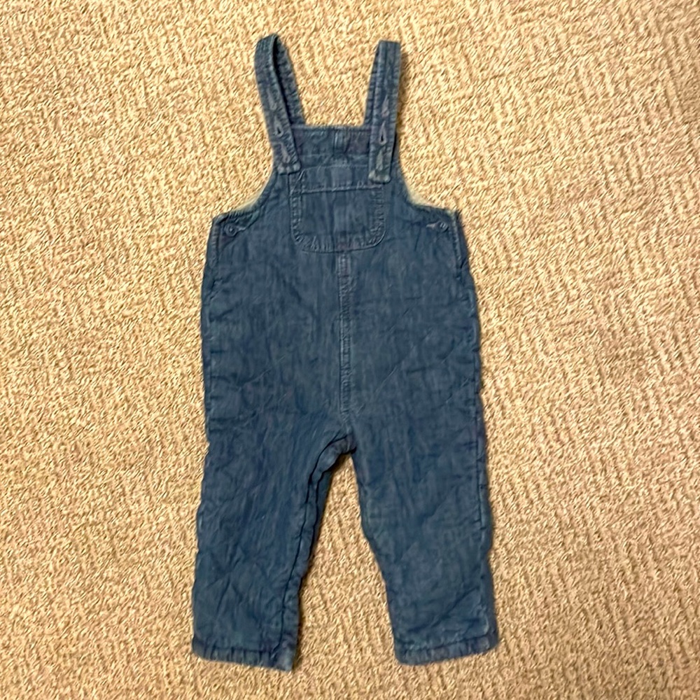 Brand new never worn.  SFPF.  Toddler GAP boys overall size 18-24 months.